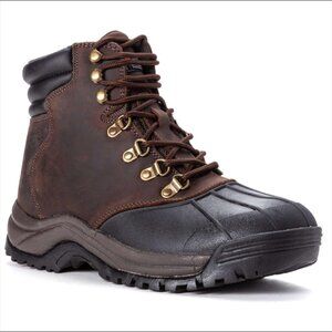 Blizzard Mid Lace Men's Insulated Boot Color Brown/Black